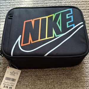 Nike Black lunch Bag new